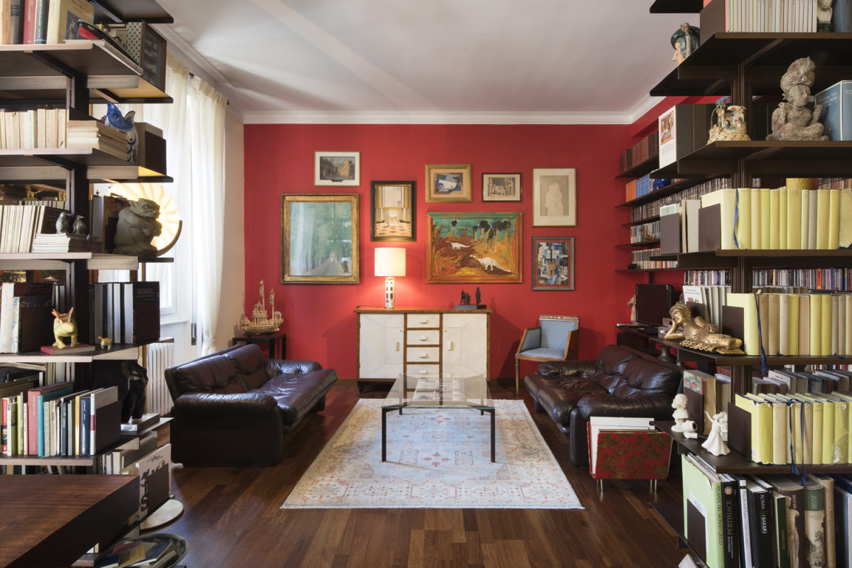 Interior of an apartment in the area Buenos Aires in Milan, Project GFR architecture, artistic consultancy Vera Canevazzi, photo Carola Merello.