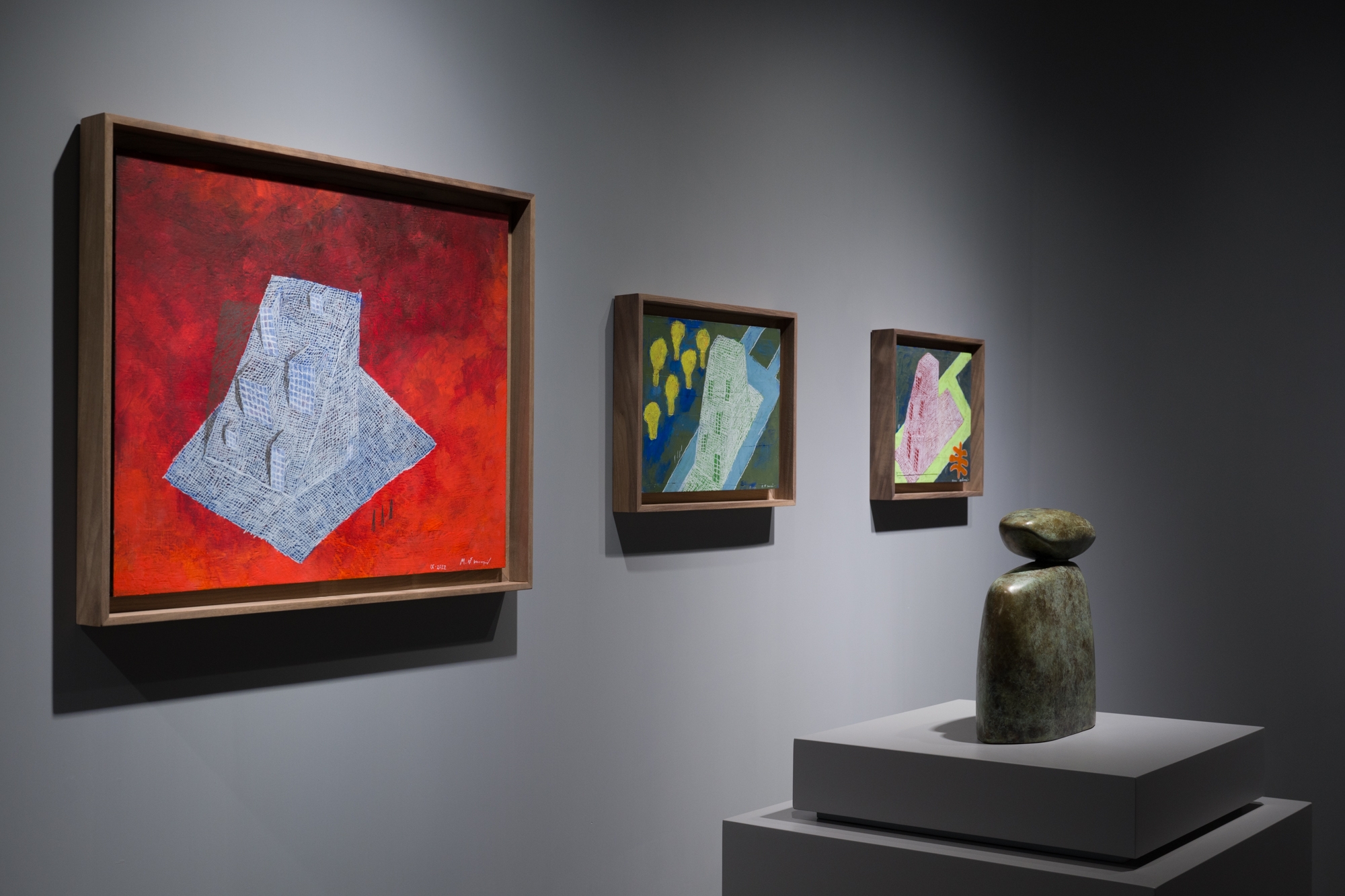 Installation views, Michele De Lucchi, The room I am in, Novalis Art Design,Hong Kong, maggio 2024